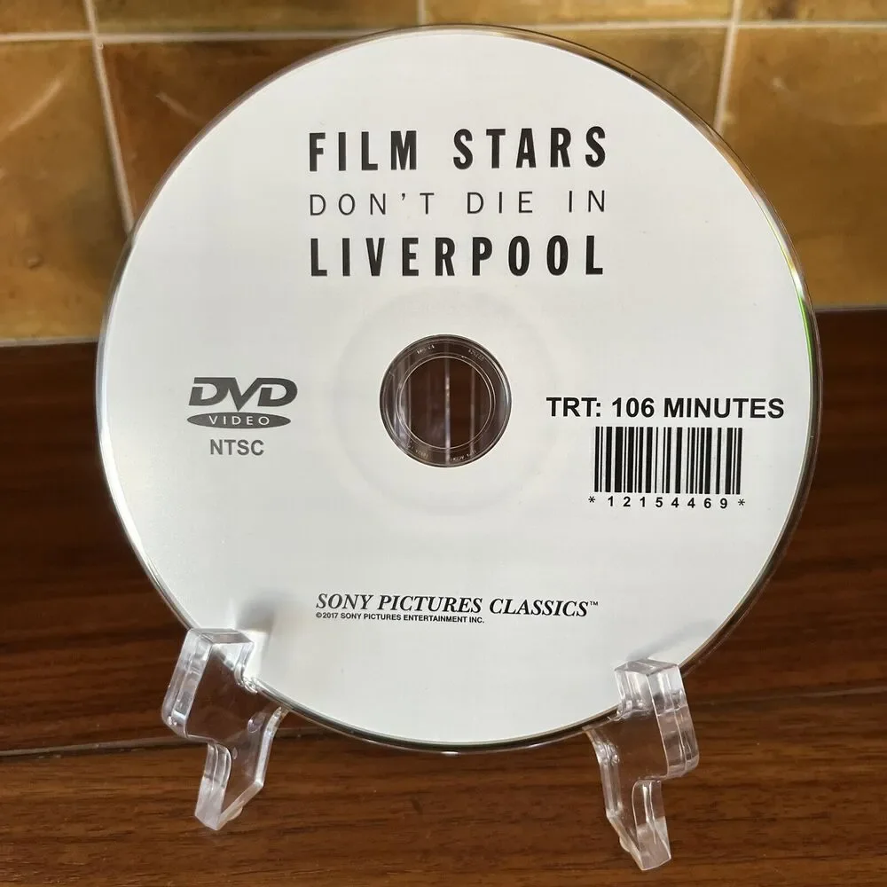 Film Stars Don't Die in Liverpool DVD 2017 Sony FYC Awards Screener
